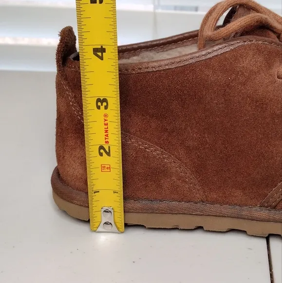 UGG Maksim Men's Brown Suede Minimalist Business Casual Lace Up Chukka Boots Sz7