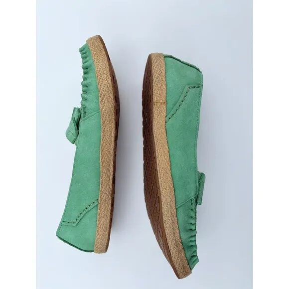 Ugg Marrah Suede Teal Moccasins Women's Size 9