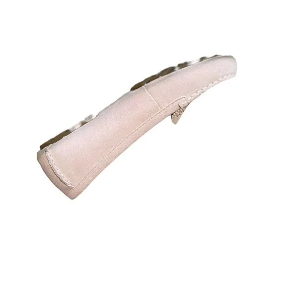 UGG Women's Pink Suede Loafers With Cutouts Size 9