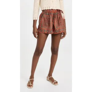 Ulla Johnson Nalani Shorts Floral Clementine - 6