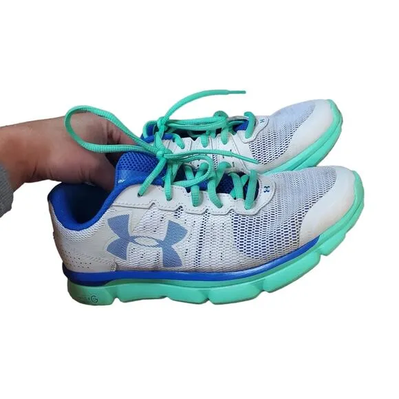 Under Armour Micro G Cross Training Running Athletic Sneakers Women's 7.5 Blue