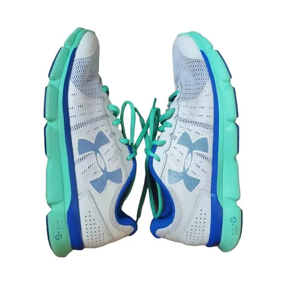 Under Armour Micro G Cross Training Running Athletic Sneakers Women's 7.5 Blue
