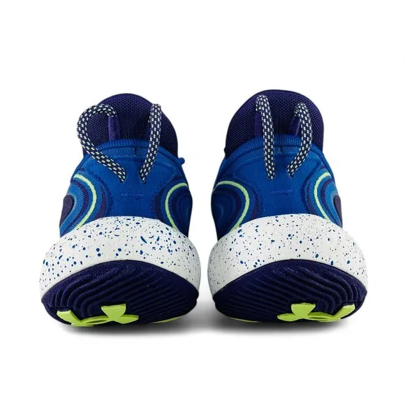 Under Armour Spawn 6 SOS Blue Men's Basketball Shoes Sneakers 3028340-400