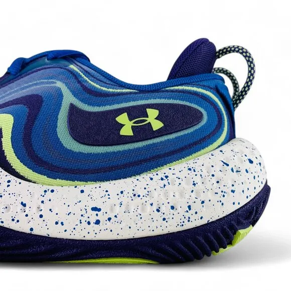 Under Armour Spawn 6 SOS Blue Men's Basketball Shoes Sneakers 3028340-400