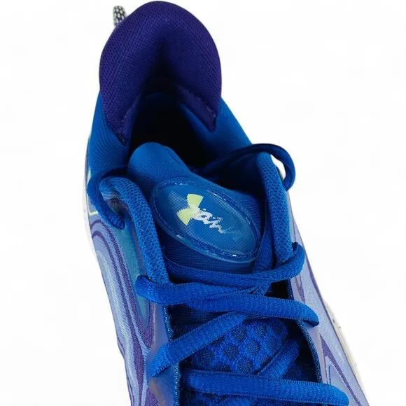 Under Armour Spawn 6 SOS Blue Men's Basketball Shoes Sneakers 3028340-400