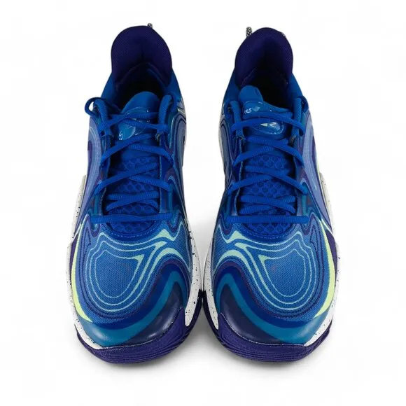 Under Armour Spawn 6 SOS Blue Men's Basketball Shoes Sneakers 3028340-400
