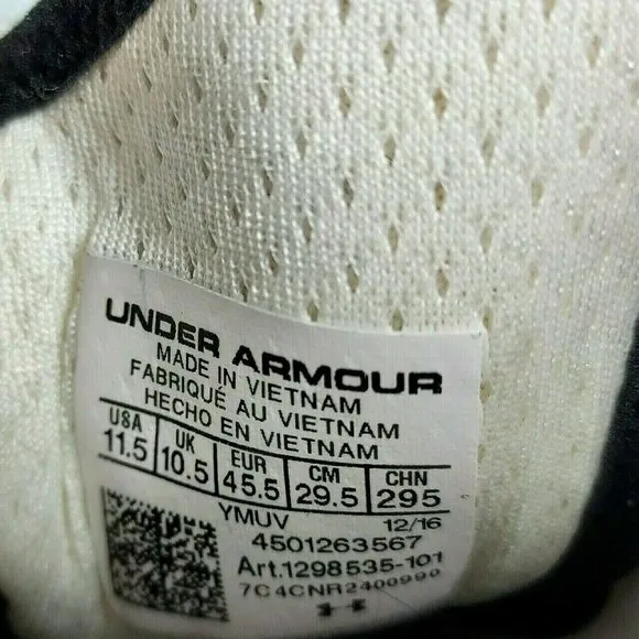 Under Armour SpeedForm  Men's 11.5 Gemini 3 Graphic Road Running Shoe Sneakers