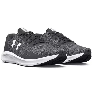 Under Armour UA CHARGED PURSUIT 3 TWIST Men's Size 12 Grey/Black Sneakers
