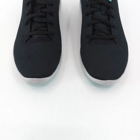 Under Armour Women 7.5 Street Precision Sport Sneakers Elemental Black NEW FLAW