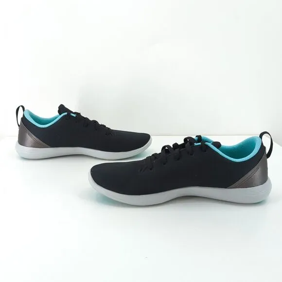 Under Armour Women 7.5 Street Precision Sport Sneakers Elemental Black NEW FLAW