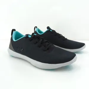 Under Armour Women 7.5 Street Precision Sport Sneakers Elemental Black NEW FLAW