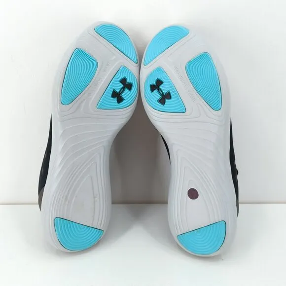 Under Armour Women 7.5 Street Precision Sport Sneakers Elemental Black NEW FLAW