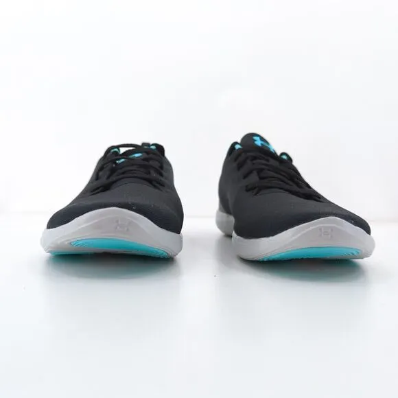 Under Armour Women 7.5 Street Precision Sport Sneakers Elemental Black NEW FLAW