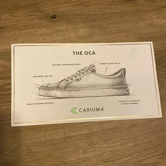 Unisex Cariuma OCA low mystic gray in canvas Men’s 8.5 Women’s 10