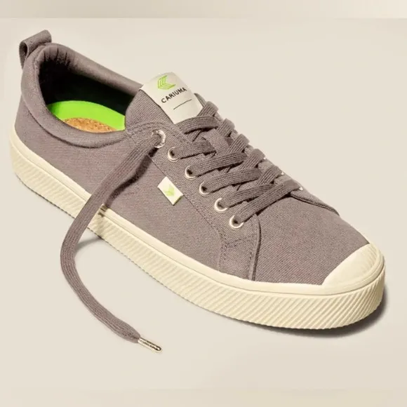 Unisex Cariuma OCA low mystic gray in canvas Men’s 8.5 Women’s 10