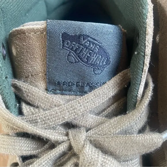 Vans Dakota Roche x Sk8-Hi Pro 'Covert Green’ Sneakers Shoes Men’s Size 7.5