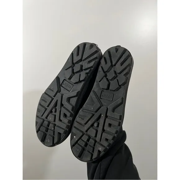 Vans Style 53 Velvet Black Slip on Loafers Size Womens 8 Men’s 6.5
