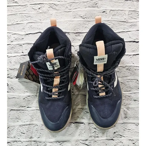 VANS UltraRange EXO Hi Gore-Tex MTE-2 Blue Sneakers Boots MENS SZ 8 WOMENS 9.5