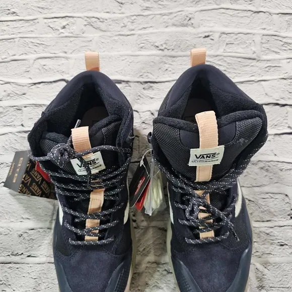 VANS UltraRange EXO Hi Gore-Tex MTE-2 Blue Sneakers Boots MENS SZ 8 WOMENS 9.5