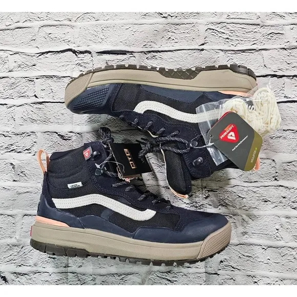 VANS UltraRange EXO Hi Gore-Tex MTE-2 Blue Sneakers Boots MENS SZ 8 WOMENS 9.5
