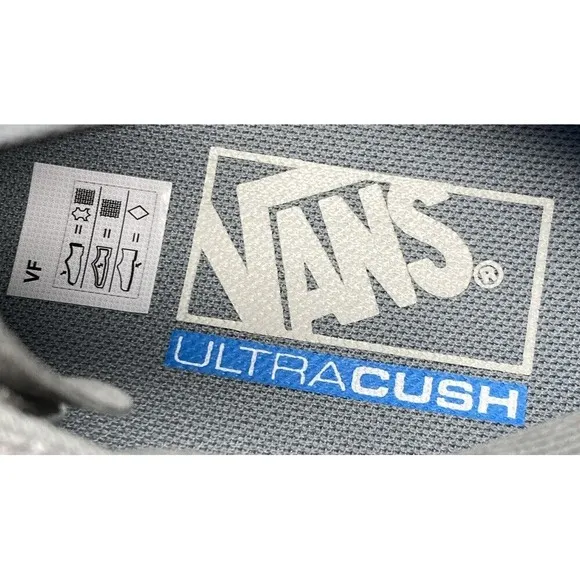 VANS UltraRange EXO SE Gray White Cord Corduroy Men's Size 6.5 Womens 8‎ New