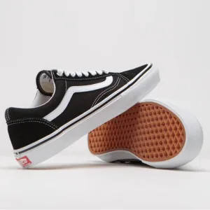 Vans Women’s Size 8 Old Skool Classic Skate Sneakers Black White Iconic Grunge
