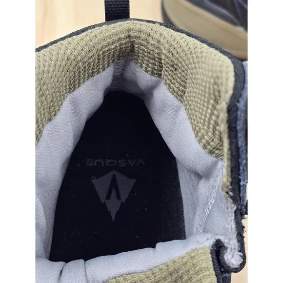 Vasque Womens TALUS WT NTX Waterproof Black Leather Hiking Boots Sz 6.5M