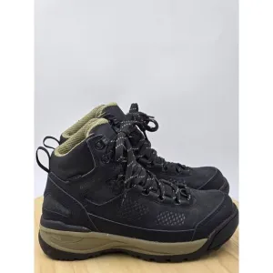 Vasque Womens TALUS WT NTX Waterproof Black Leather Hiking Boots Sz 6.5M