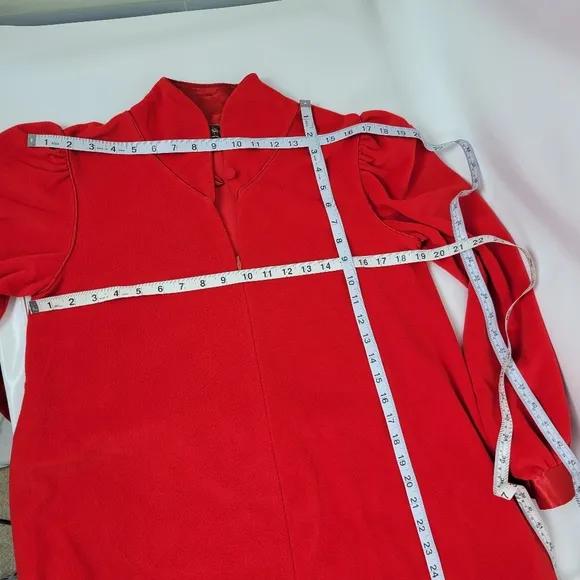 VASSARETTE Vintage Nightgown Robe Dress Sz S/M