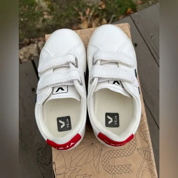 ❤️VEJA ESPLAR CHROMEFREE LEATHER SNEAKERS SHOES 12 29