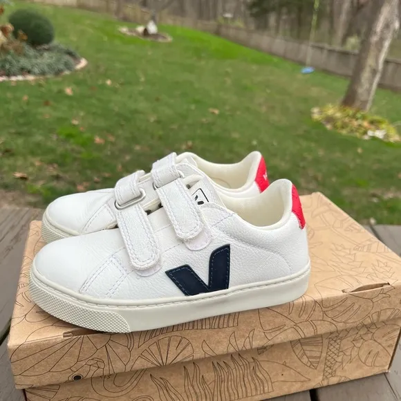 ❤️VEJA ESPLAR CHROMEFREE LEATHER SNEAKERS SHOES 12 29