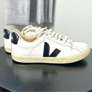 Veja Esplar Leather White Black