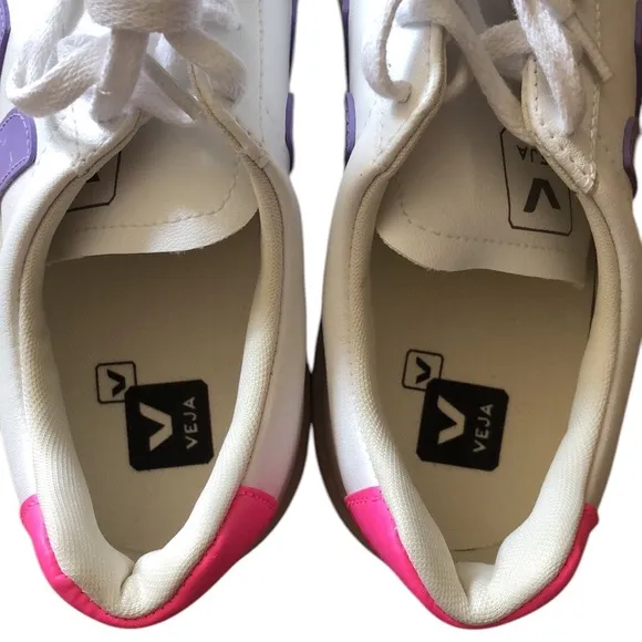 Veja Urca CWL white lavender pink size 10 EUR 41 new skater sneakers shoes