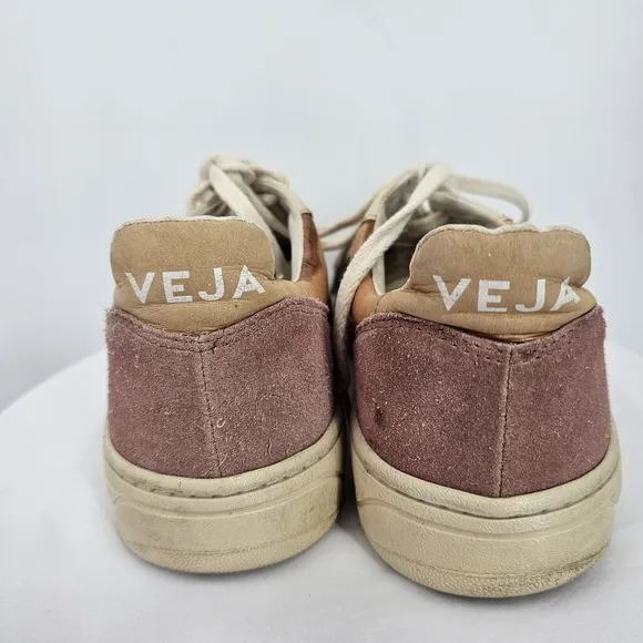Veja V-10 Colorblock Sneakers | Leather Suede Mesh | Women’s 9