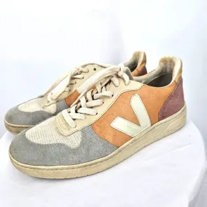 Veja V-10 Colorblock Sneakers | Leather Suede Mesh | Women’s 9