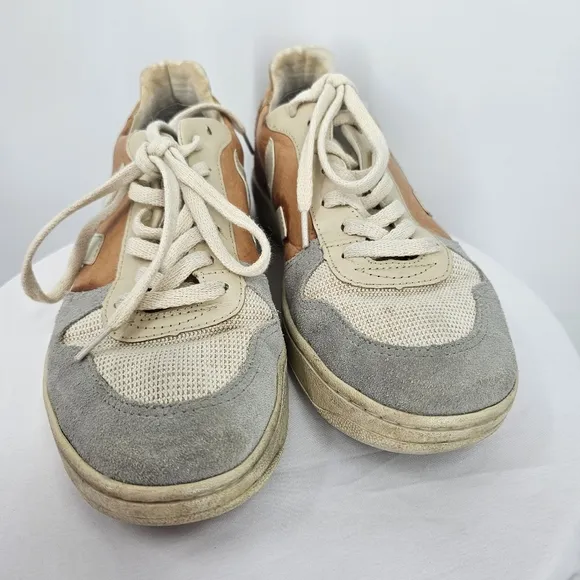 Veja V-10 Colorblock Sneakers | Leather Suede Mesh | Women’s 9