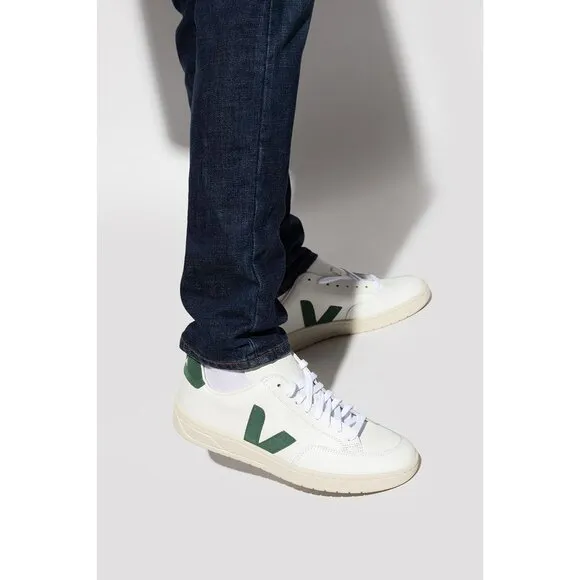 VEJA V-12 Sneakers in Extra-White Cyprus 11 New With Box Mens Athletic Shoes