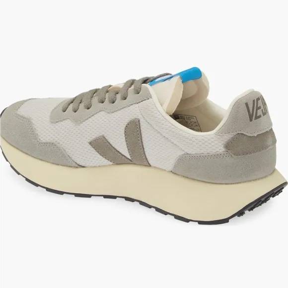 Veja White and Gray Sneakers