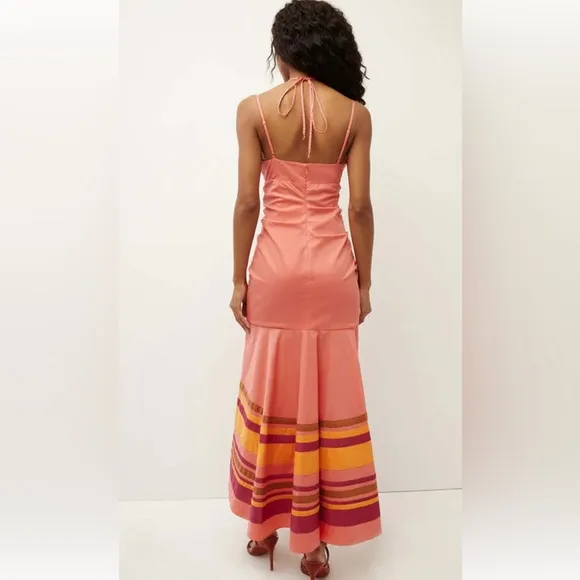VERONICA BEARD FITZ HALTER DRESS NWT