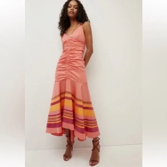 VERONICA BEARD FITZ HALTER DRESS NWT
