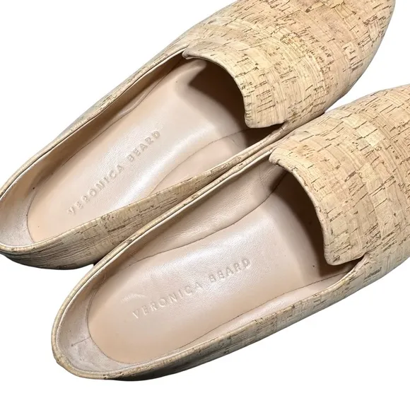 Veronica Beard | Griffin Flat Cork Loafers Sz 8.5