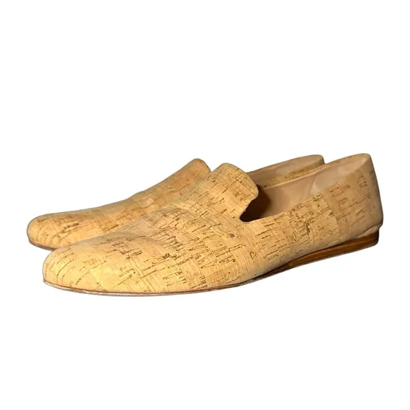 Veronica Beard | Griffin Flat Cork Loafers Sz 8.5