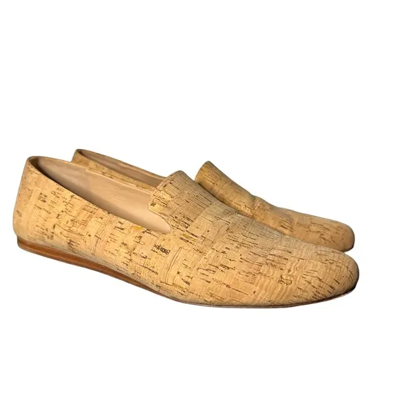 Veronica Beard | Griffin Flat Cork Loafers Sz 8.5
