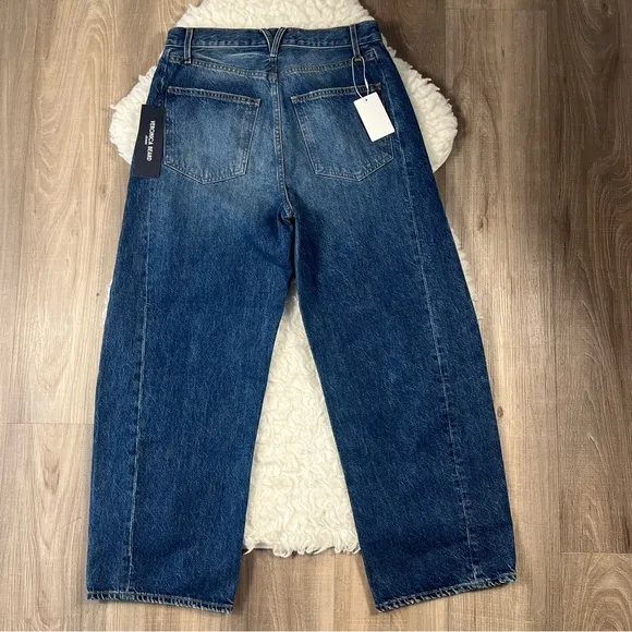 Veronica Beard Ryder barrel jeans