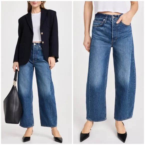 Veronica Beard Ryder barrel jeans