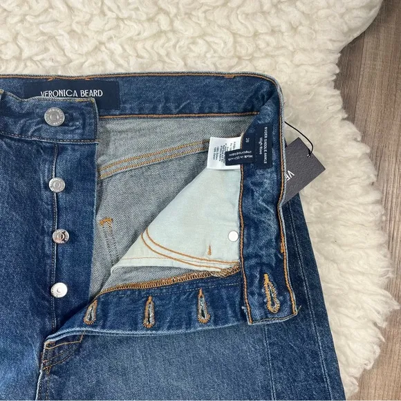 Veronica Beard Ryder barrel jeans