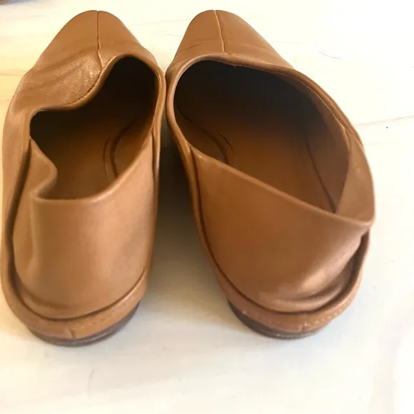 Vince Branine Light Brown Leather Loafers 7