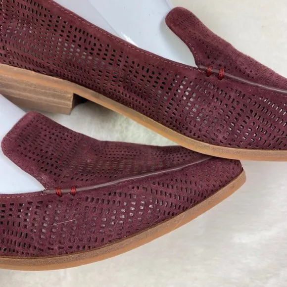 Vince Camuto 'Kade' Wine Cutout Loafers NWOT, size‎ 8.5