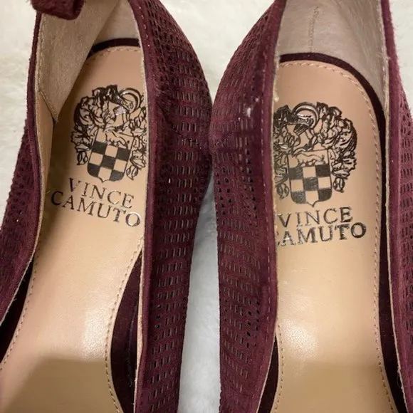 Vince Camuto 'Kade' Wine Cutout Loafers NWOT, size‎ 8.5