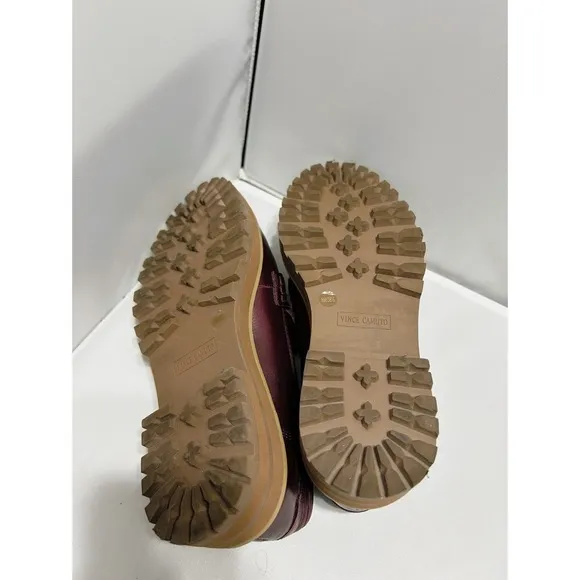 Vince Camuto Mckella Lug Sole Loafer in Cabernet